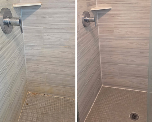 Shower Restored by Our Tile and Grout Cleaners in St. Louis Park, MN